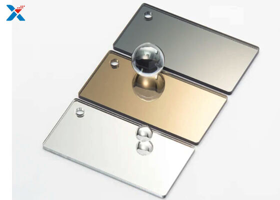 Купить Оптовый серебряный пластиковый акриловый зеркальный лист для легкого украшения online manufacture